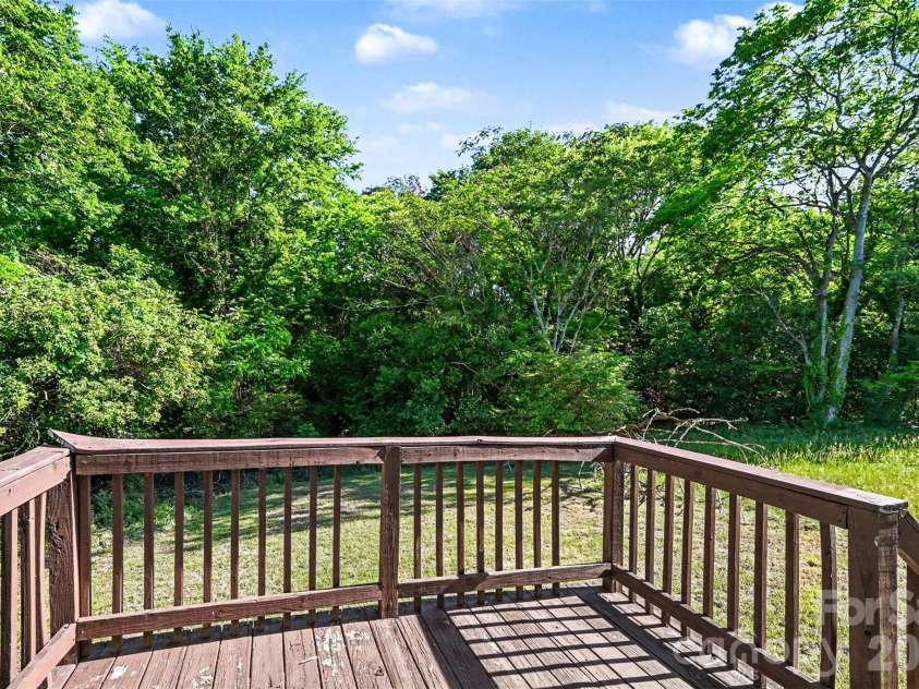 1025 Martin Luther King Jr Drive, Albemarle, NC 28001.  MLS# CAR4380740, YatesRealty ID 457. Back Deck
