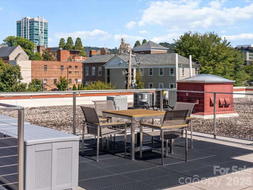 100 Coxe Avenue, Asheville, NC 28801.  MLS# CAR4307768, YatesRealty ID 4570. Elevated city views