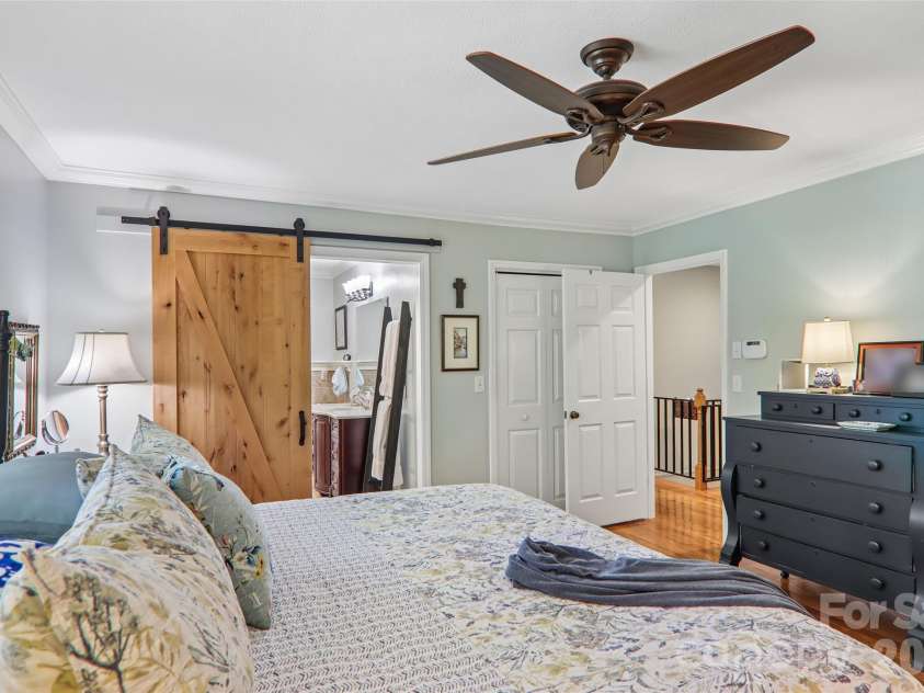 133 Larchmont Drive, Hendersonville, NC 28791.  MLS# CAR4415855, YatesRealty ID 45708. Primary Bedroom View 2