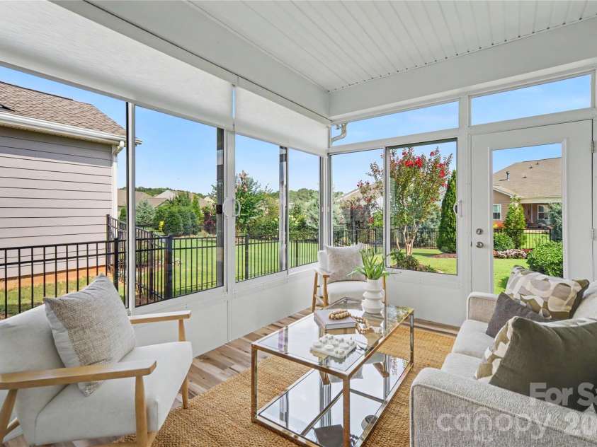 3250 Oliver Stanley Trail, Lancaster, SC 29720.  MLS# CAR4398411, YatesRealty ID 45710. Climate-controlled Sunroom off of Primary Suite
