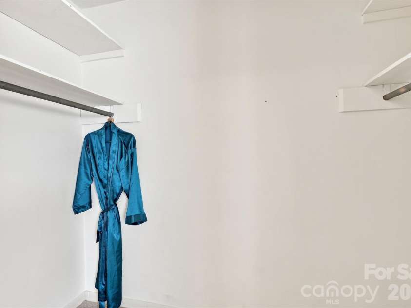 1002 Leewood Drive, Monroe, NC 28112.  MLS# CAR4416687, YatesRealty ID 45719. Deep walk-in closet off primary bedroom