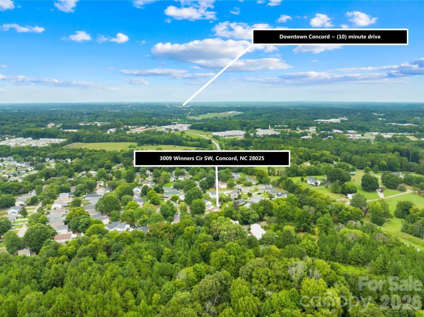 3009 Winners Circle, Concord, NC 28025.  MLS# CAR4415221, YatesRealty ID 45721. 