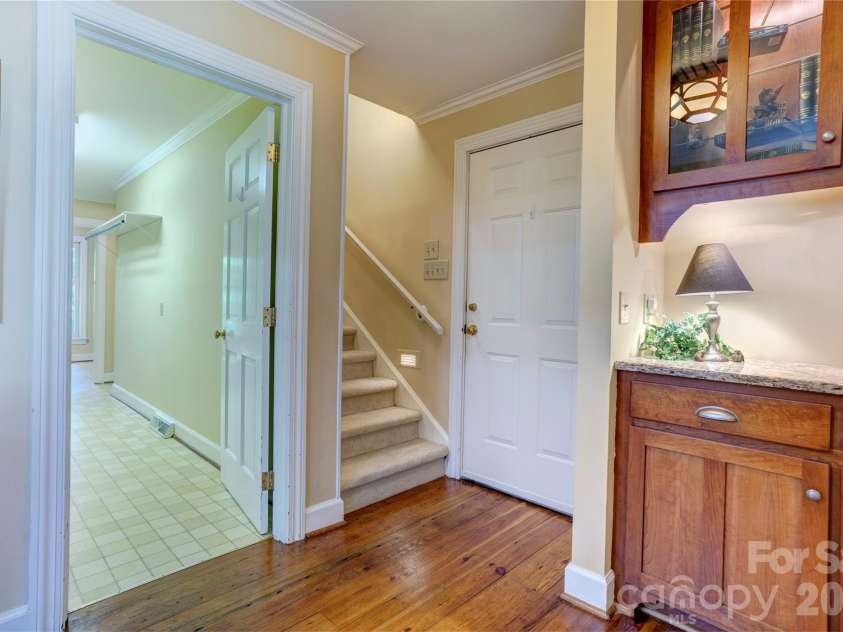 129 Overbrook Drive, Concord, NC 28025.  MLS# CAR4416139, YatesRealty ID 45731. Entryway off back door