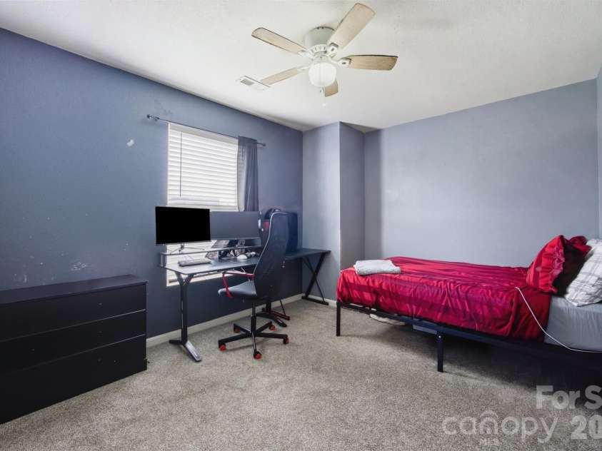 1106 Rainier Lane, Gastonia, NC 28052.  MLS# CAR4416403, YatesRealty ID 45738. Bedroom