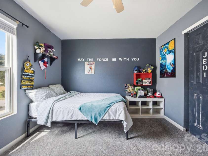 1106 Rainier Lane, Gastonia, NC 28052.  MLS# CAR4416403, YatesRealty ID 45738. Bedroom