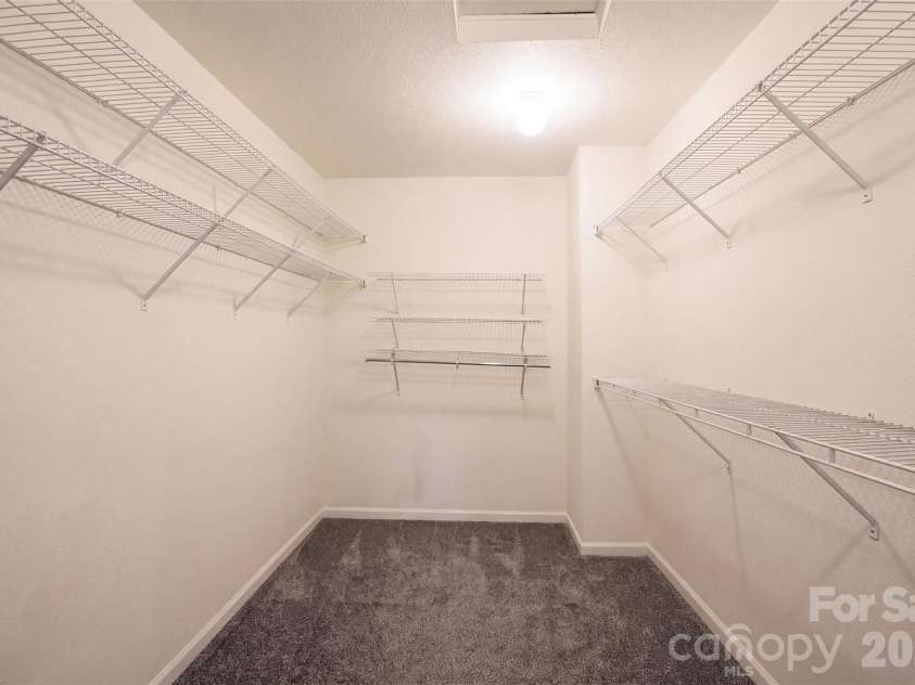 1106 Rainier Lane, Gastonia, NC 28052.  MLS# CAR4416403, YatesRealty ID 45738. Primary Closet Virtual Staged