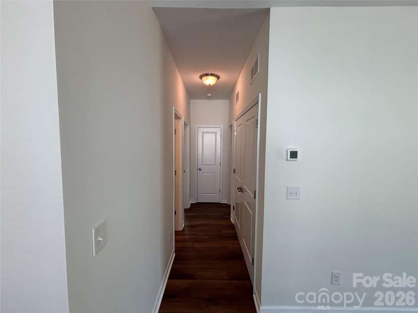 6816 Pennyroyal Way, Charlotte, NC 28216.  MLS# CAR4416598, YatesRealty ID 45748. Hallway