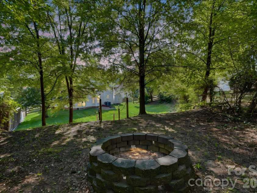 4176 Peyton Court, Concord, NC 28027.  MLS# CAR4406944, YatesRealty ID 45752. Fire pit