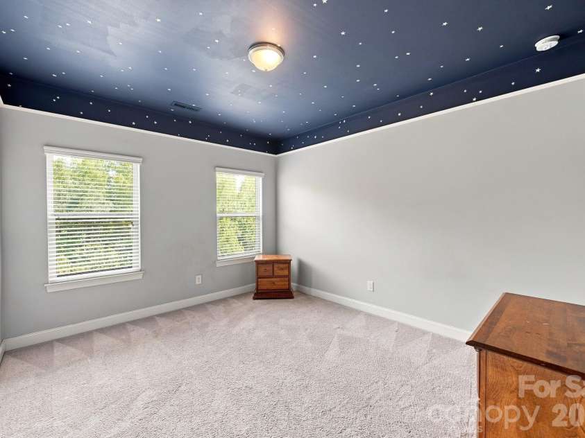5009 Lydgate Drive, Waxhaw, NC 28173.  MLS# CAR4415096, YatesRealty ID 45758. Generously sized  secondary bedrooms have walk-in closets