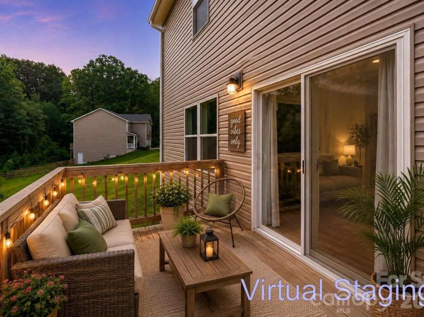 111 Carrisa Lane, Troutman, NC 28166.  MLS# CAR4416889, YatesRealty ID 45763. Deck