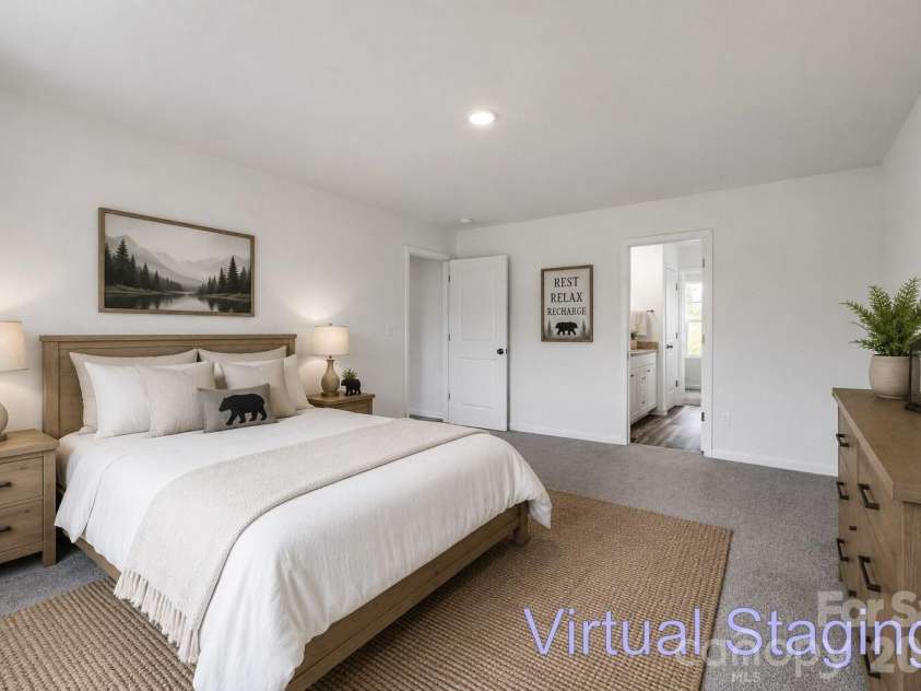 111 Carrisa Lane, Troutman, NC 28166.  MLS# CAR4416889, YatesRealty ID 45763. Primary Bedroom