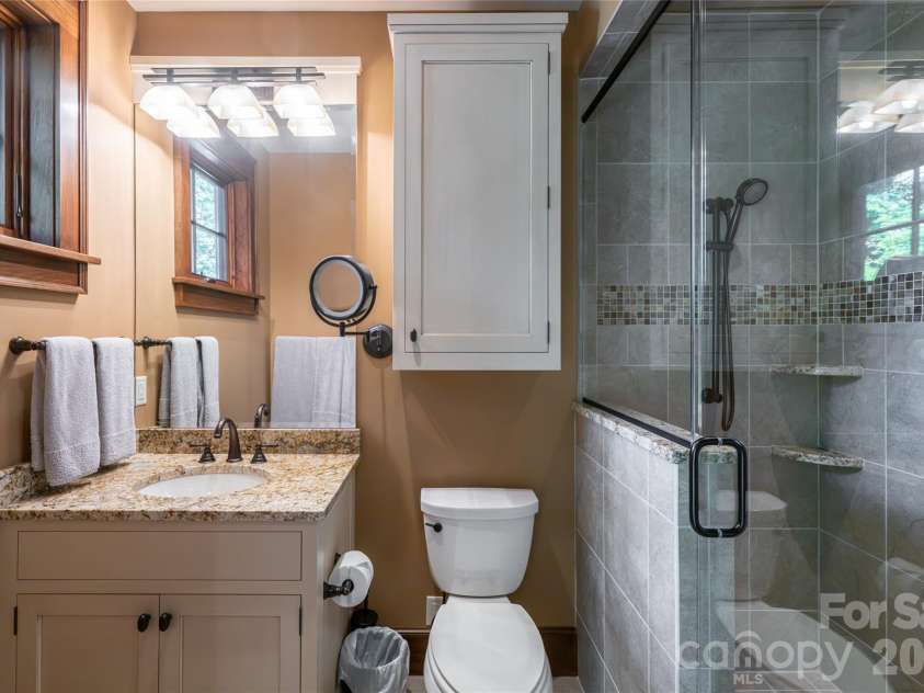 383 Eagle Ridge Road, Zirconia, NC 28790.  MLS# CAR4414334, YatesRealty ID 45781. Guest Suite 2