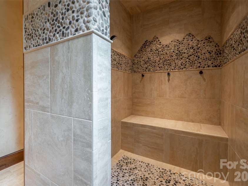 383 Eagle Ridge Road, Zirconia, NC 28790.  MLS# CAR4414334, YatesRealty ID 45781. Primary Bathroom