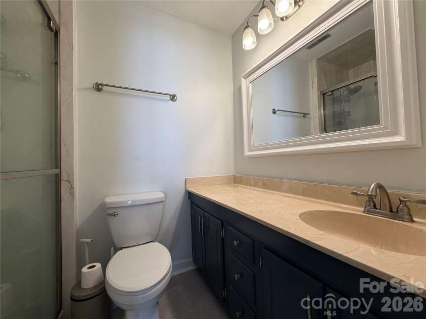 2705 Center Street, Hickory, NC 28601.  MLS# CAR4402144, YatesRealty ID 4579. Primary Bathroom