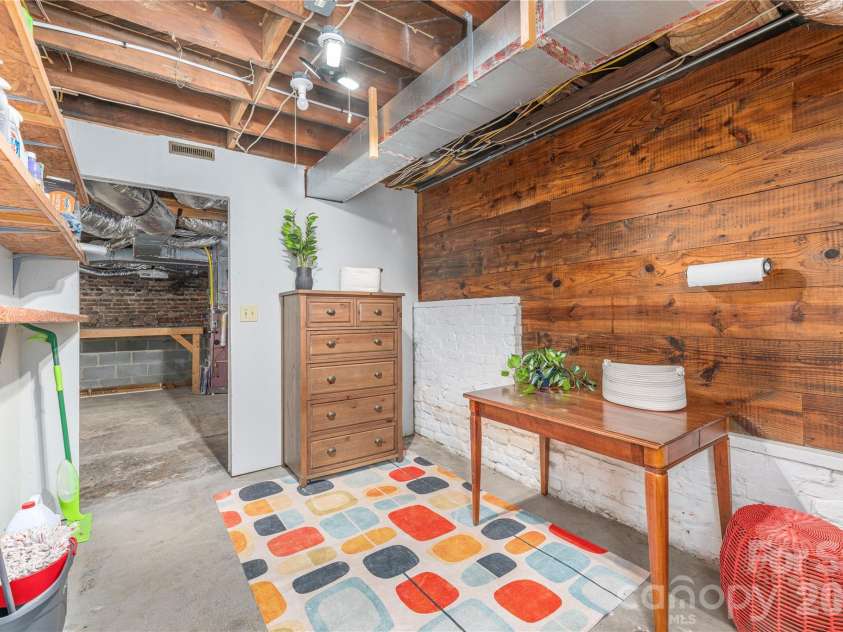 6 Birch Street, Asheville, NC 28801.  MLS# CAR4413466, YatesRealty ID 45798. Laundry room in Basement