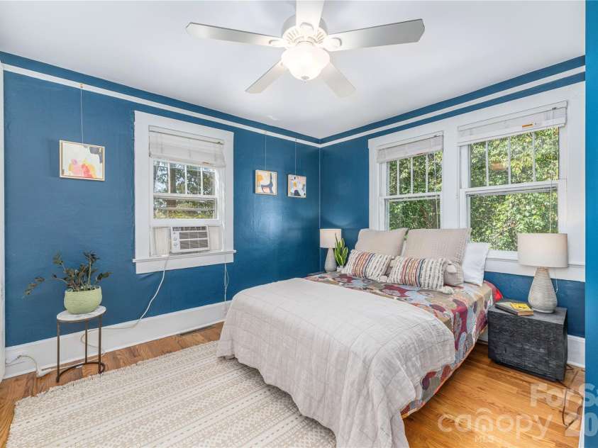 6 Birch Street, Asheville, NC 28801.  MLS# CAR4413466, YatesRealty ID 45798. Main level primary