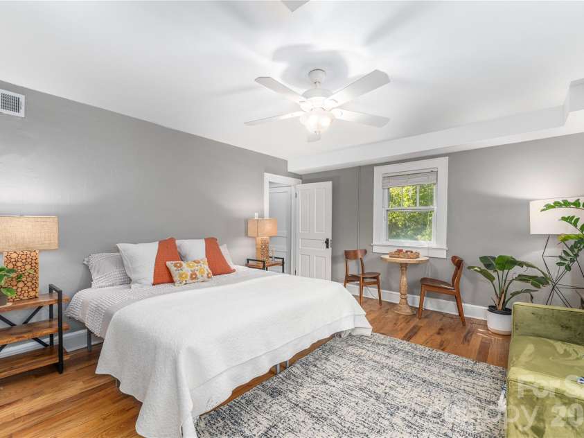 6 Birch Street, Asheville, NC 28801.  MLS# CAR4413466, YatesRealty ID 45798. Second lower level primary or guest suite