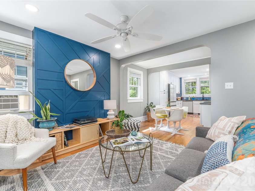 6 Birch Street, Asheville, NC 28801.  MLS# CAR4413466, YatesRealty ID 45798. Updated, Open Floor Plan