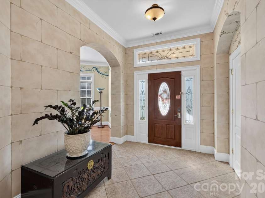 1913 Windmere Drive, Monroe, NC 28110.  MLS# CAR4416282, YatesRealty ID 45805. Entry