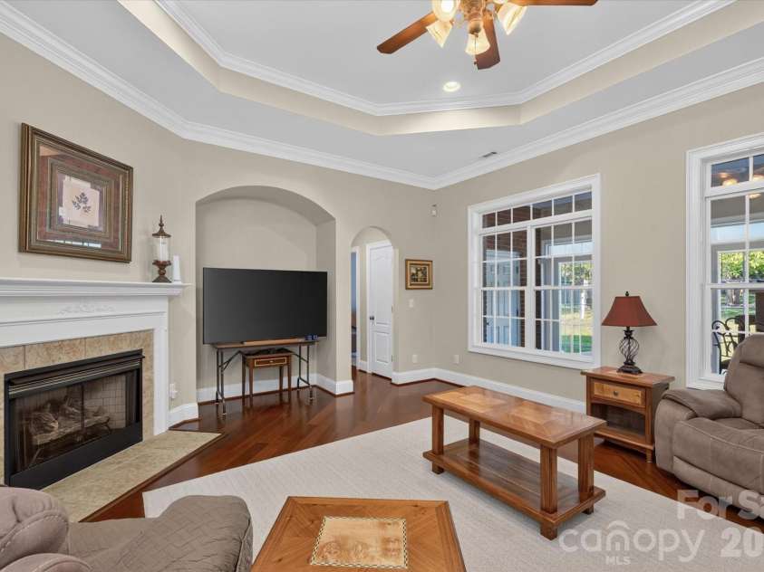 1913 Windmere Drive, Monroe, NC 28110.  MLS# CAR4416282, YatesRealty ID 45805. Living Room
