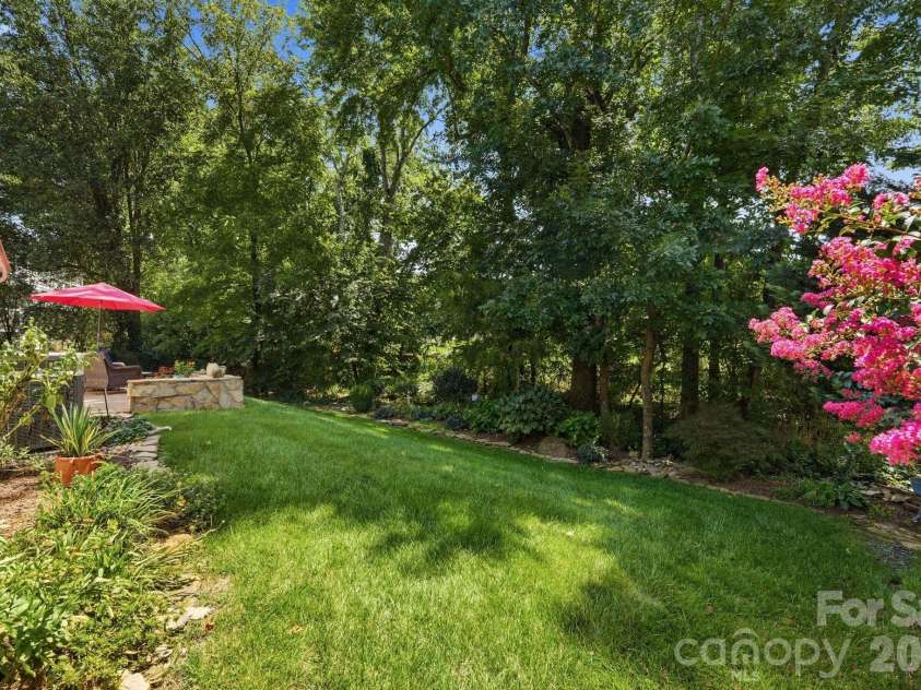 12102 Humboldt Drive, Charlotte, NC 28277.  MLS# CAR4416180, YatesRealty ID 45820. Backyard