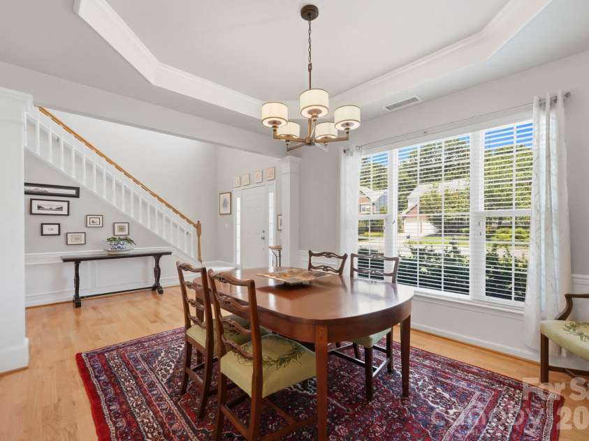 12102 Humboldt Drive, Charlotte, NC 28277.  MLS# CAR4416180, YatesRealty ID 45820. Dining room
