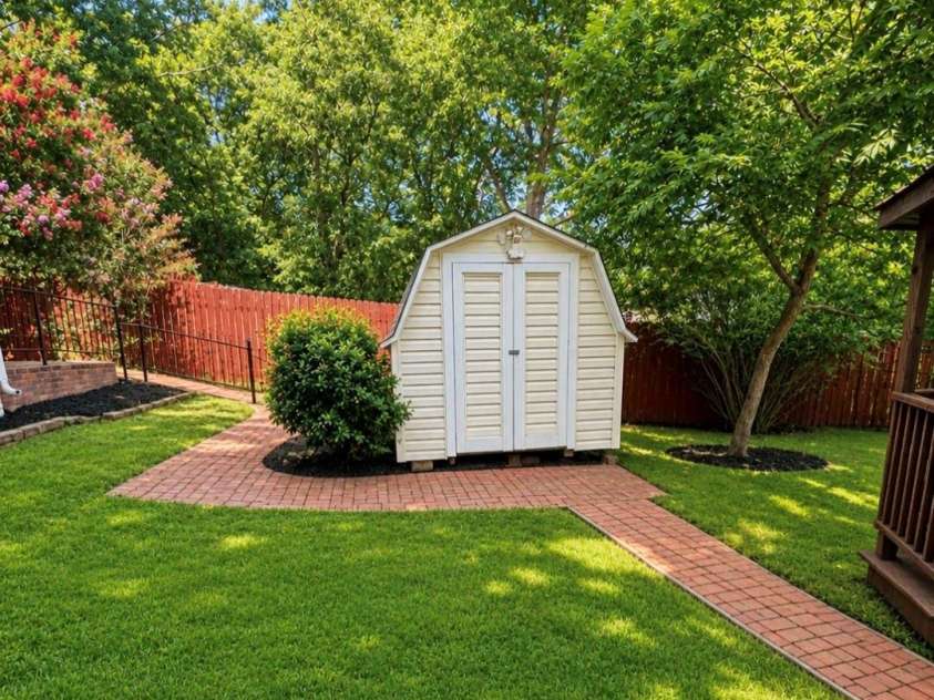 602 Evelyn Avenue, Kannapolis, NC 28083.  MLS# CAR4416109, YatesRealty ID 45825. Storage building on Huge Fenced in yard!