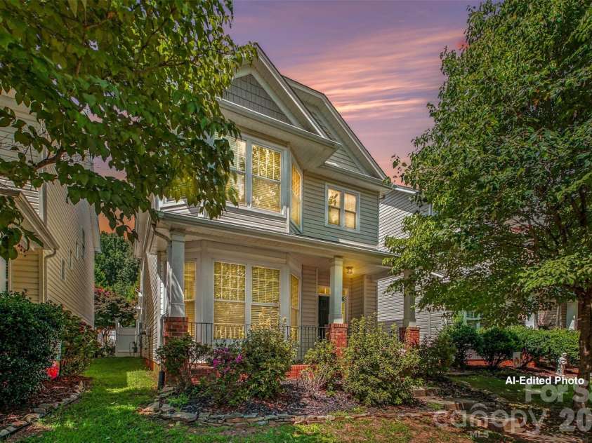 9910 Westmoreland Road, Cornelius, NC 28031.  MLS# CAR4415857, YatesRealty ID 45836. AI-Edited Photo