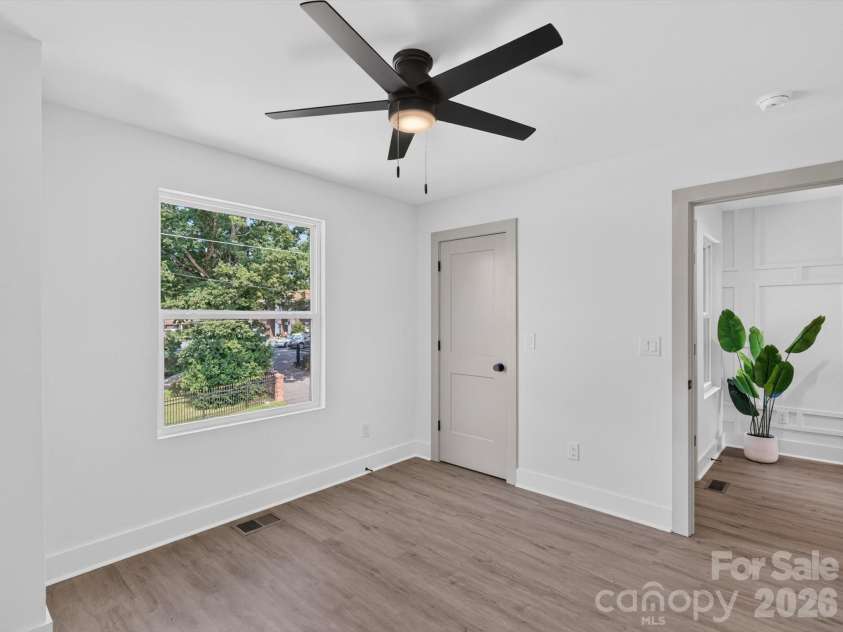 2725 Watson Drive, Charlotte, NC 28208.  MLS# CAR4415519, YatesRealty ID 45841. Bright & Versatile Bedroom