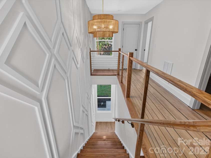 2721 Watson Drive, Charlotte, NC 28208.  MLS# CAR4415498, YatesRealty ID 45844. Custom Accent Wall