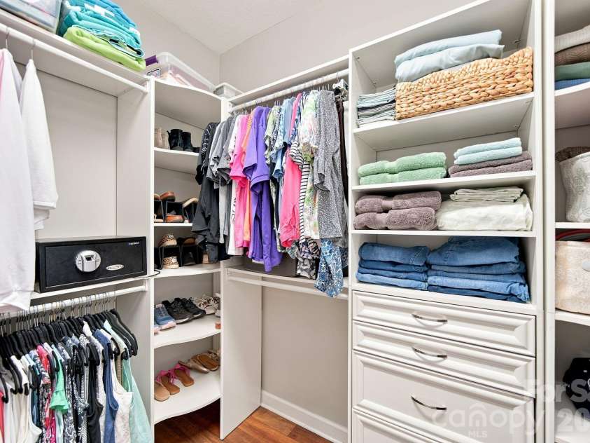3202 Helmsley Court, Concord, NC 28027.  MLS# CAR4415344, YatesRealty ID 45850. Primary Closet