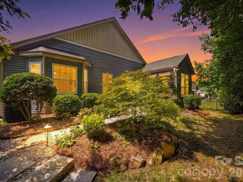 3202 Helmsley Court, Concord, NC 28027.  MLS# CAR4415344, YatesRealty ID 45850. Twilight - Back