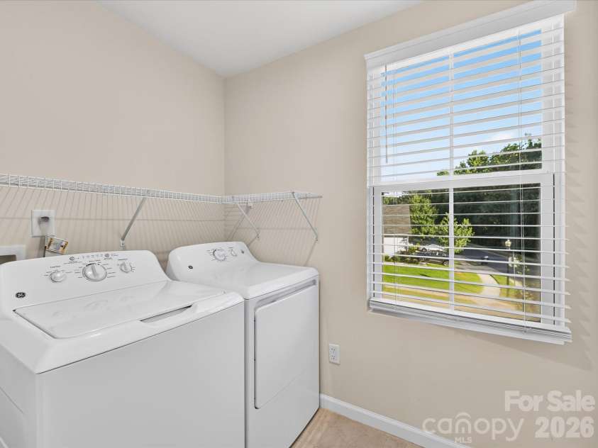 6911 Marissa Lane, Charlotte, NC 28212.  MLS# CAR4415275, YatesRealty ID 45855. Laundry room
