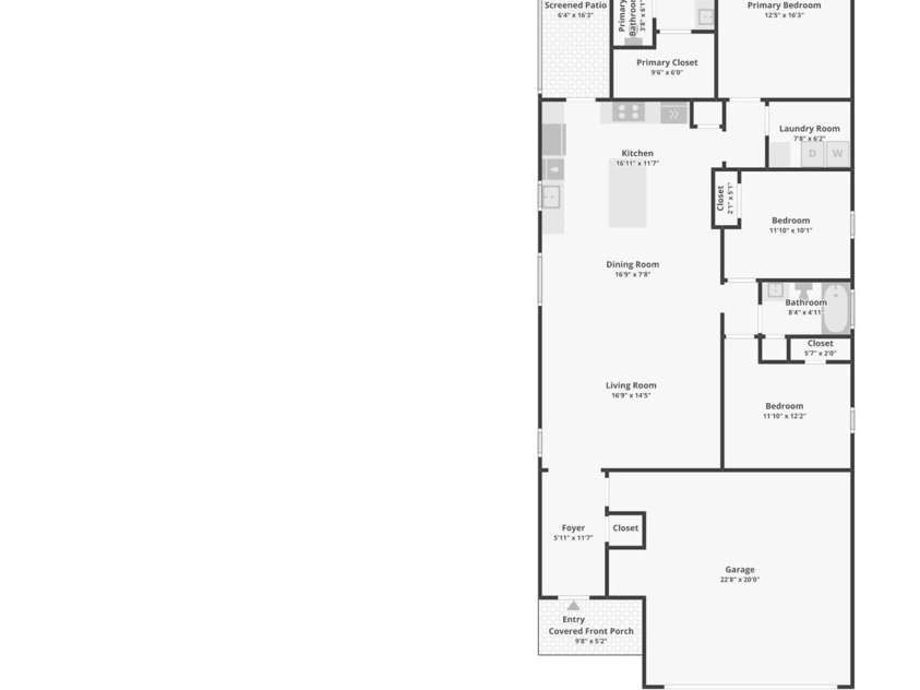 1762 Otter Perch Lane, Fort Mill, SC 29715.  MLS# CAR4414576, YatesRealty ID 45870. Floor plan