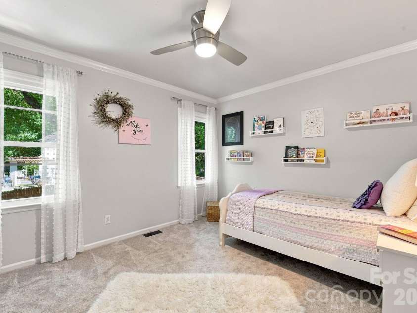 9209 Deer Spring Lane, Charlotte, NC 28210.  MLS# CAR4414552, YatesRealty ID 45871. Bedroom 3