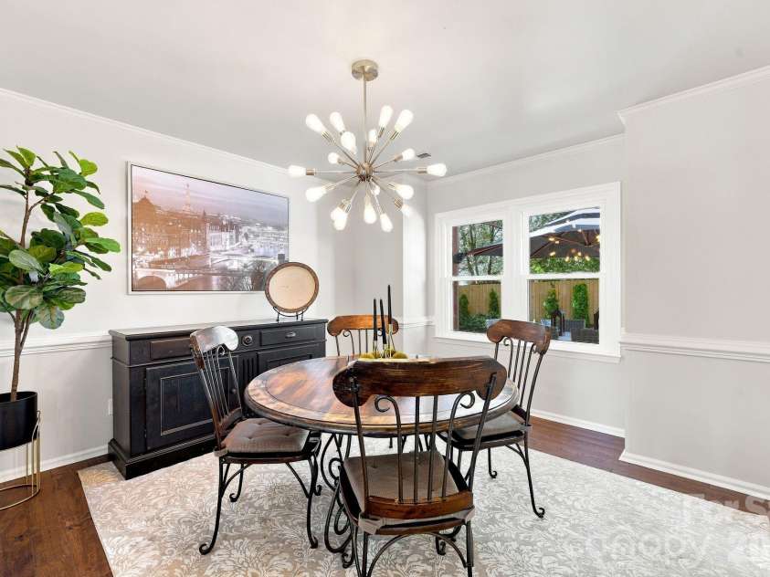 9209 Deer Spring Lane, Charlotte, NC 28210.  MLS# CAR4414552, YatesRealty ID 45871. Dining Room