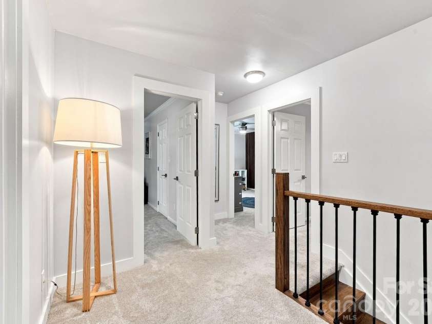 9209 Deer Spring Lane, Charlotte, NC 28210.  MLS# CAR4414552, YatesRealty ID 45871. Upstairs landing