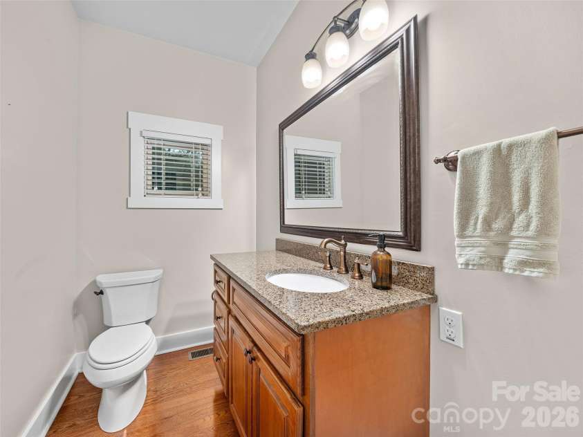 6 Oak Springs Drive, Arden, NC 28704.  MLS# CAR4414524, YatesRealty ID 45873. 1/2 bath