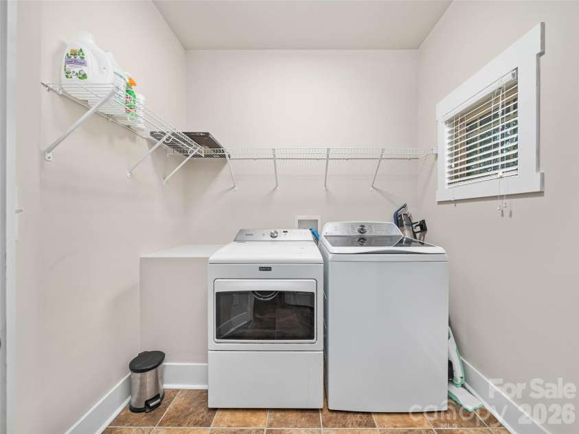 6 Oak Springs Drive, Arden, NC 28704.  MLS# CAR4414524, YatesRealty ID 45873. Laundry room