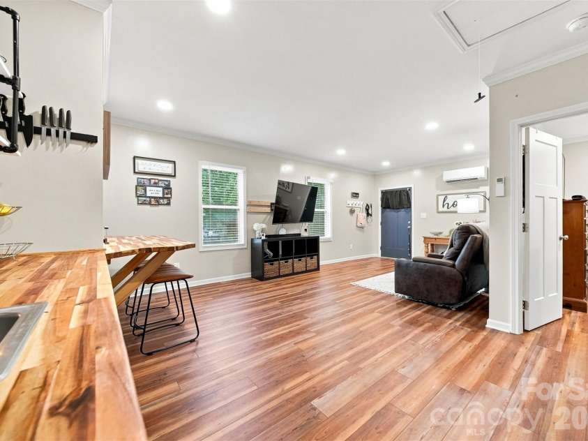 3933 MATTINGLY Drive, Hickory, NC 28602.  MLS# CAR4414536, YatesRealty ID 45875. ADU LOOKING FROM THE DOOR COMING FROM THE HOME.  ATTIC ACCESS WITH PULL DOWN STAIRS.