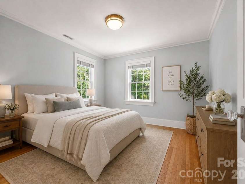 1620 Biltmore Drive, Charlotte, NC 28207.  MLS# CAR4414269, YatesRealty ID 45879. Bedroom - 1620 Biltmore Drive