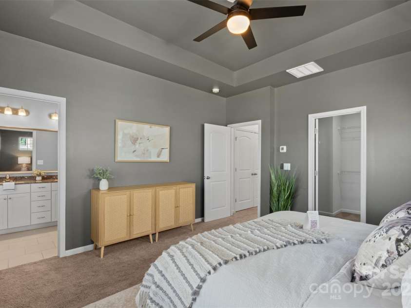 9330 Ainslie Downs Street, Charlotte, NC 28273.  MLS# CAR4223203, YatesRealty ID 4588. Primary Bedroom - Upper Level