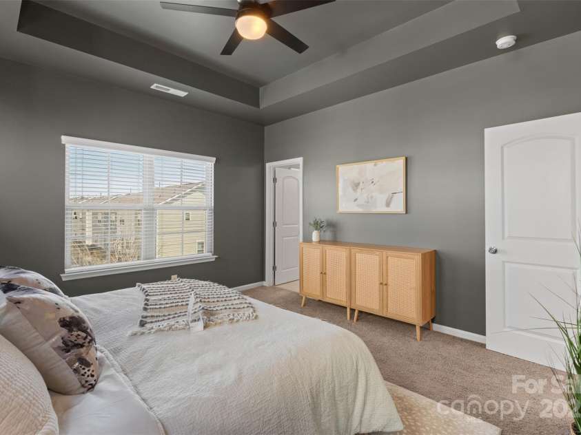 9330 Ainslie Downs Street, Charlotte, NC 28273.  MLS# CAR4223203, YatesRealty ID 4588. Primary Bedroom - Upper Level