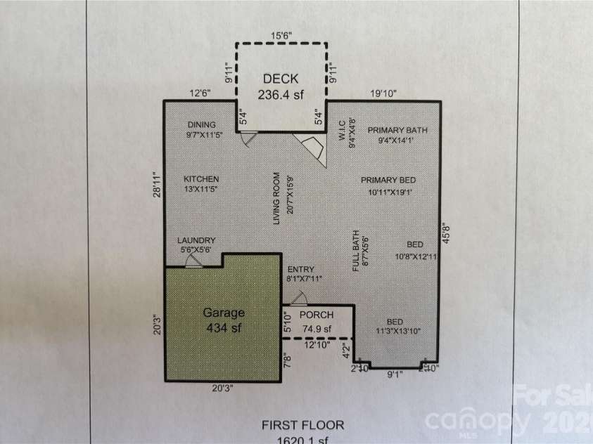 157 Wylie Trail, Statesville, NC 28677.  MLS# CAR4412962, YatesRealty ID 45893. Approximate Floor Plan