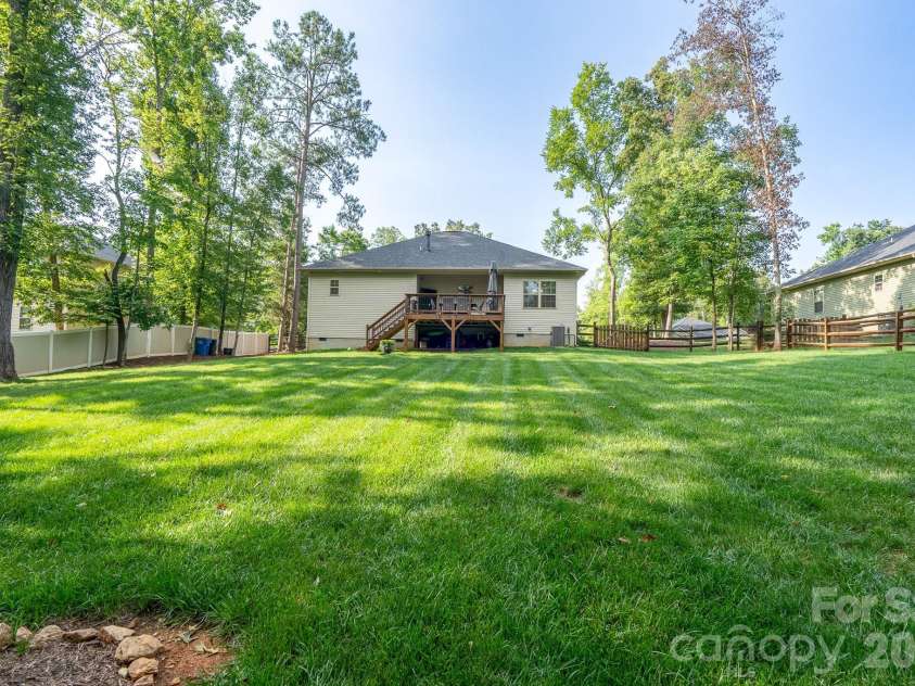 157 Wylie Trail, Statesville, NC 28677.  MLS# CAR4412962, YatesRealty ID 45893. View from the rear