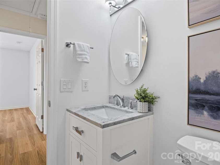 2139 Kaybird Lane, Charlotte, NC 28270.  MLS# CAR4411622, YatesRealty ID 45906. New vanity with marble top