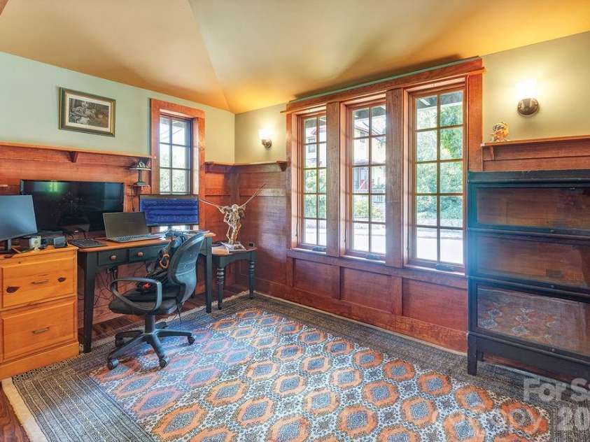 78 Flint Street, Asheville, NC 28801.  MLS# CAR4411908, YatesRealty ID 45907. Home Office