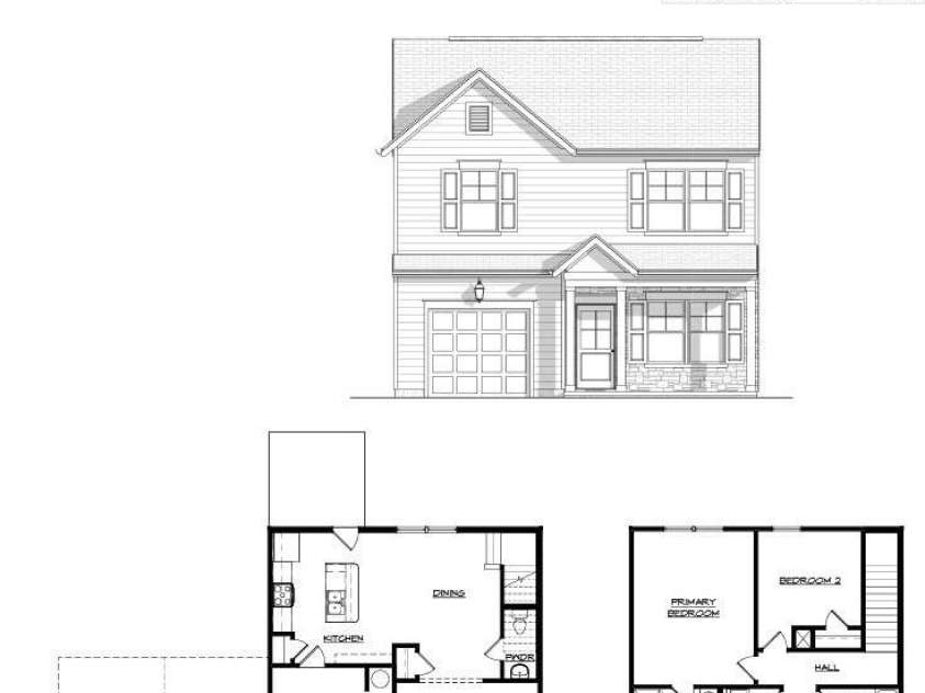 107 Cain Road, Stony Point, NC 28678.  MLS# CAR4411246, YatesRealty ID 45910. 