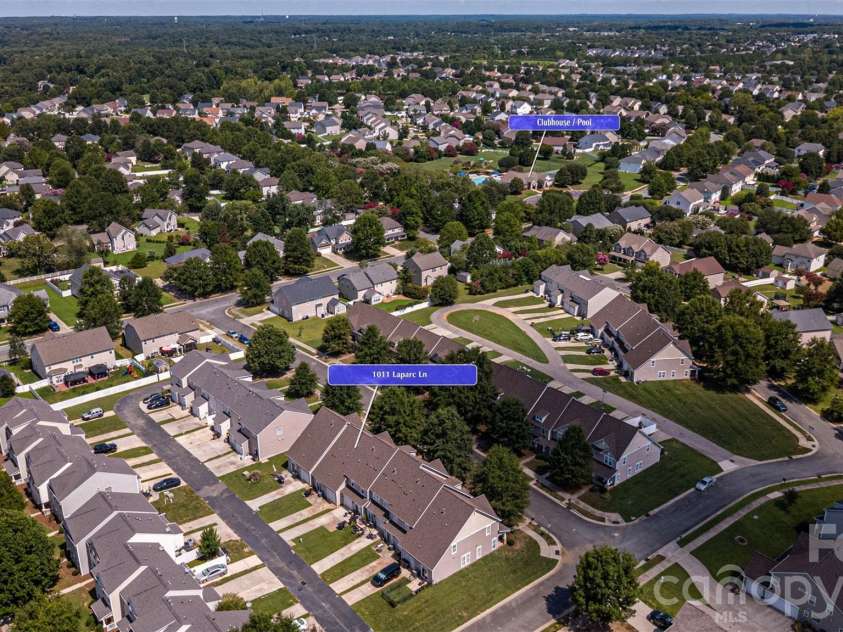 1011 Laparc Lane, Indian Trail, NC 28079.  MLS# CAR4410649, YatesRealty ID 45914. 