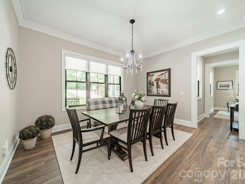 1725 Turtlewood Drive, Waxhaw, NC 28173.  MLS# CAR4407986, YatesRealty ID 45919. Formal Dining Room